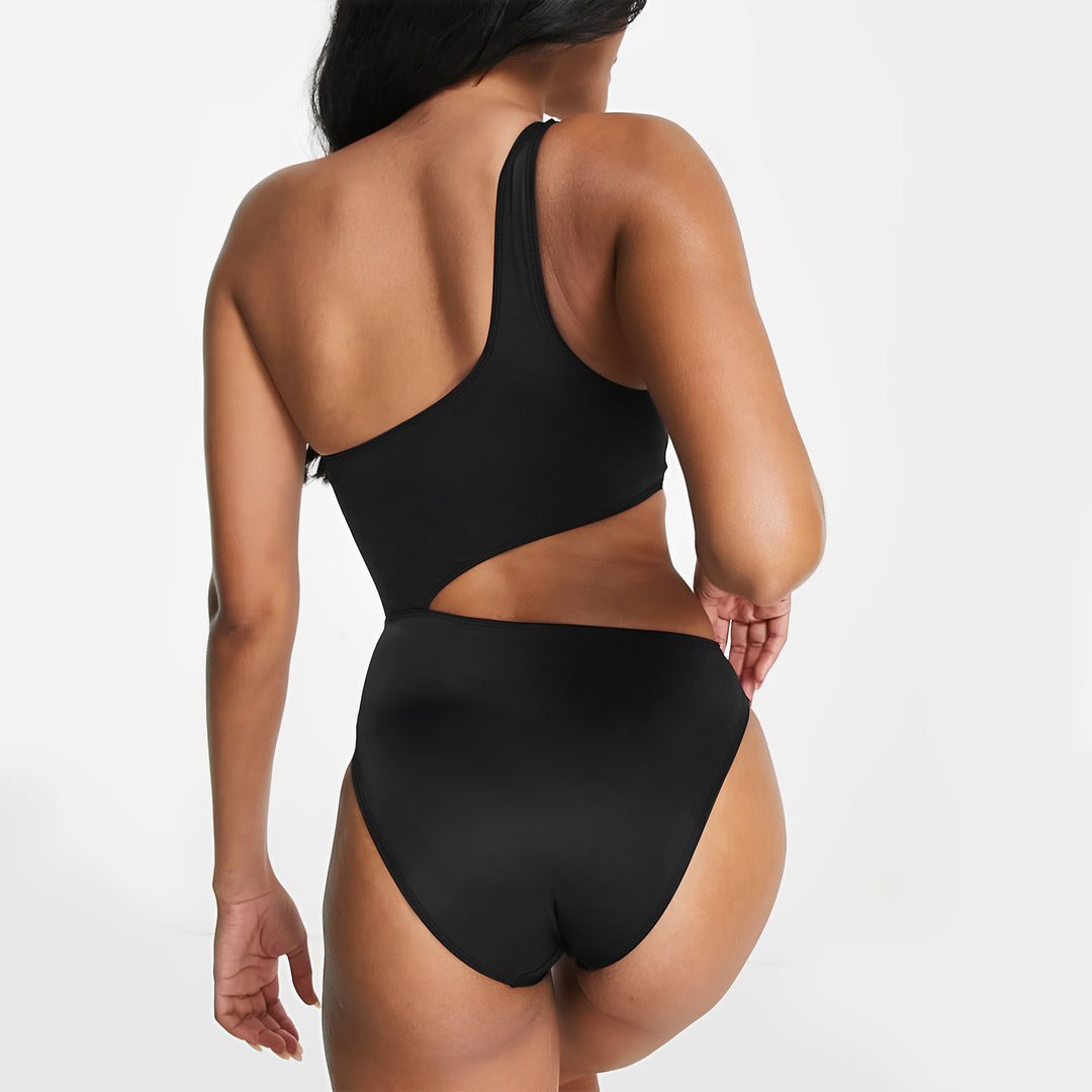 Damen Einteiler mit asymmetrischem Schnitt Drune