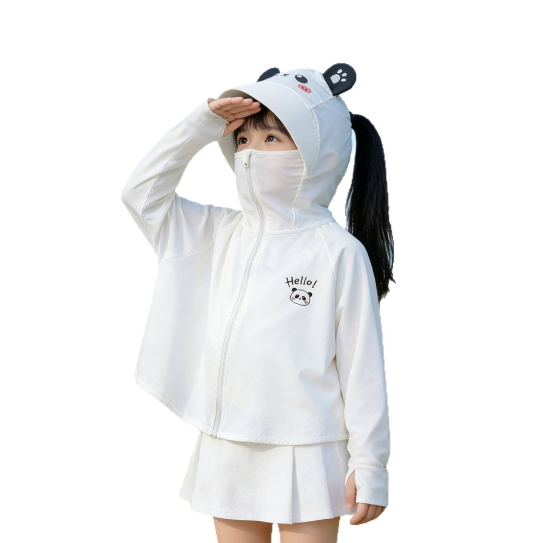 Jungen atmungsaktive Kapuzenjacke mit UV-Schutz Drune