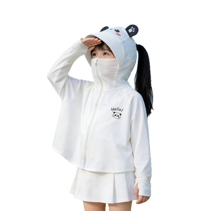 Jungen atmungsaktive Kapuzenjacke mit UV-Schutz Drune