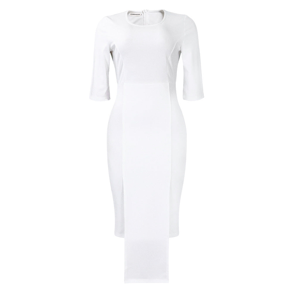 Damen Etuikleid mit innovativer Silhouette und eleganten Akzenten Drune