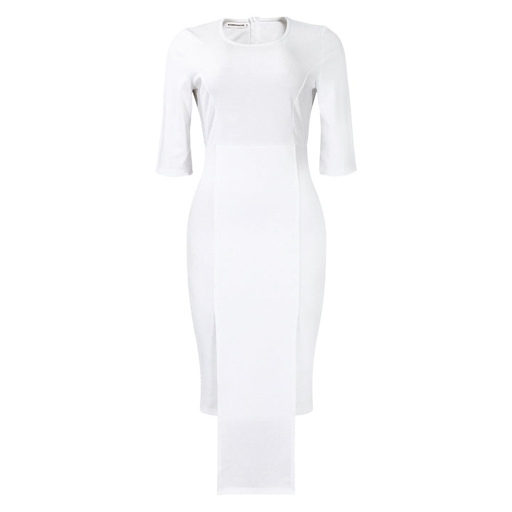 Damen Etuikleid mit innovativer Silhouette und eleganten Akzenten Drune