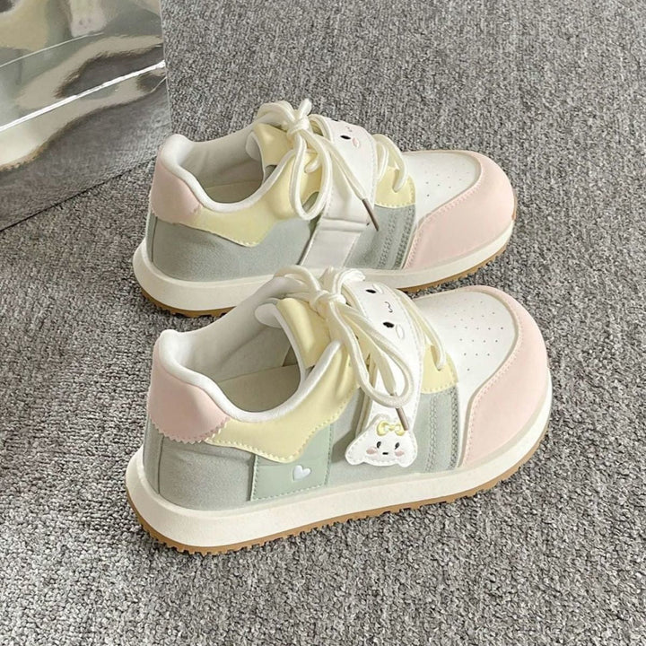 Damen Kindersneaker mit niedlichem Tierdesign und praktischem Klettverschluss Drune