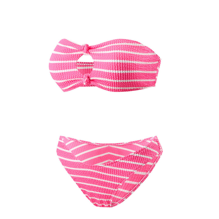 Damen Bandeau-Bikini mit raffinierten Details Drune