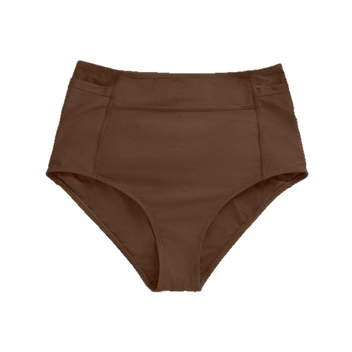 Damen Hochtaillierte Badeshorts Drune