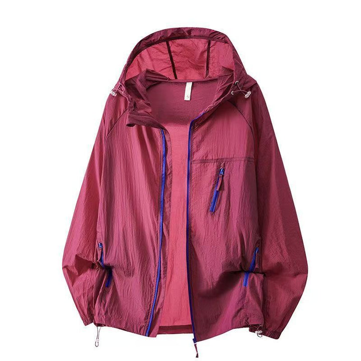 Damen Leichte Outdoor-Jacke mit praktischen Reißverschlusstaschen Drune