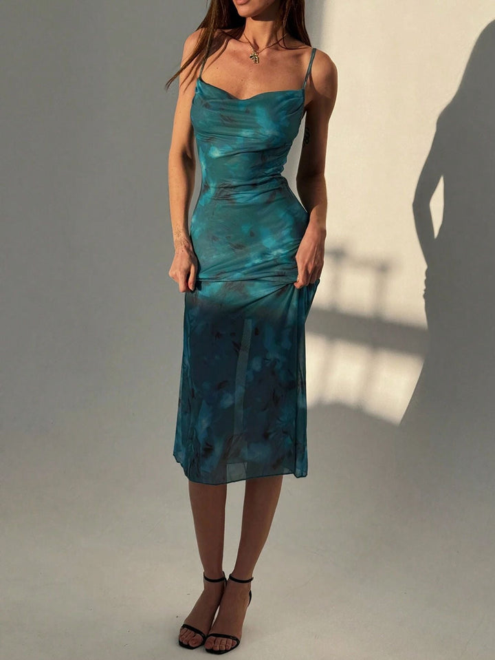 Damen Bodiescon Cocktailkleid Drune