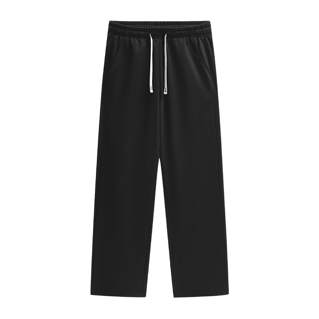Herren Weite Lounge-Jogginghose mit elastischem Bund, Tunnelzug & Seitentaschen Drune