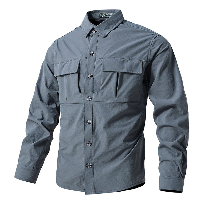 Herren funktionale Outdoor-Hemdjacke Drune