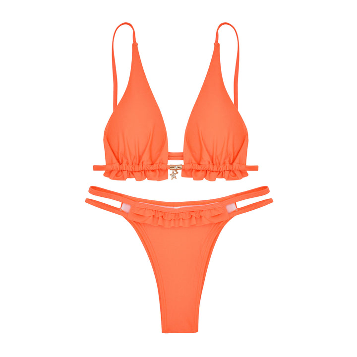 Damen Raffiniertes Bikiniset Drune