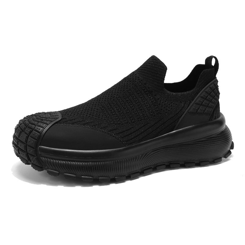 Damen Komfortable Slip-On Sneakers für den Alltag mit rutschfester Sohle und atmungsaktiver Konstruktion Drune