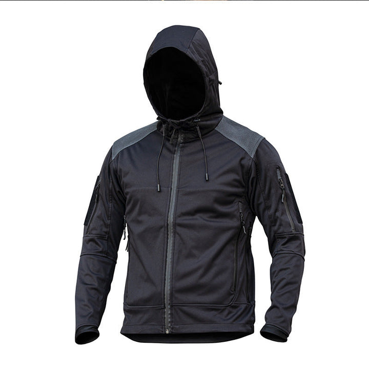 Herren funktionale Outdoor-Jacke mit isolierter Steppstruktur Drune