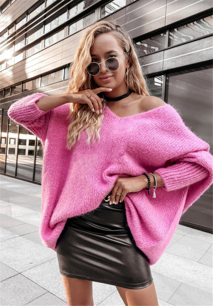 Drune | V - Ausschnitt Strickpullover