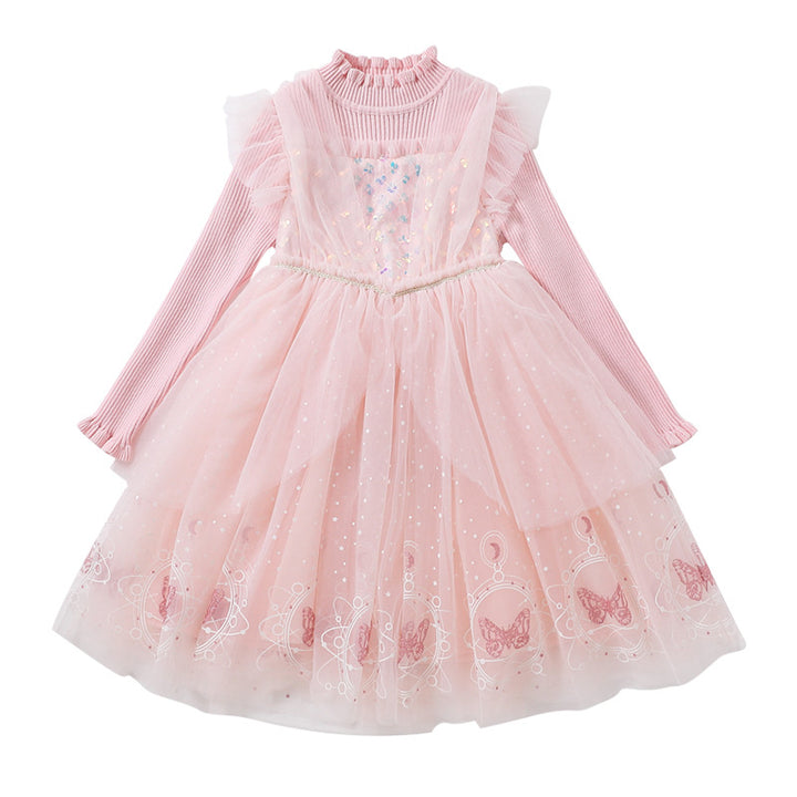 Mädchen Festliches Kleid im Prinzessinnen-Stil Drune