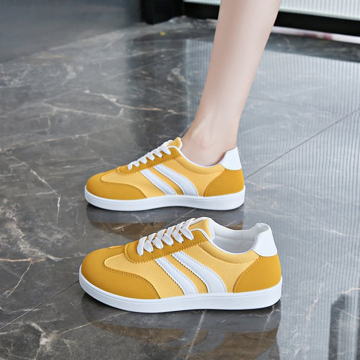 Damen Sneakers im sportlichen Design mit atmungsaktiver Oberflächenstruktur Drune