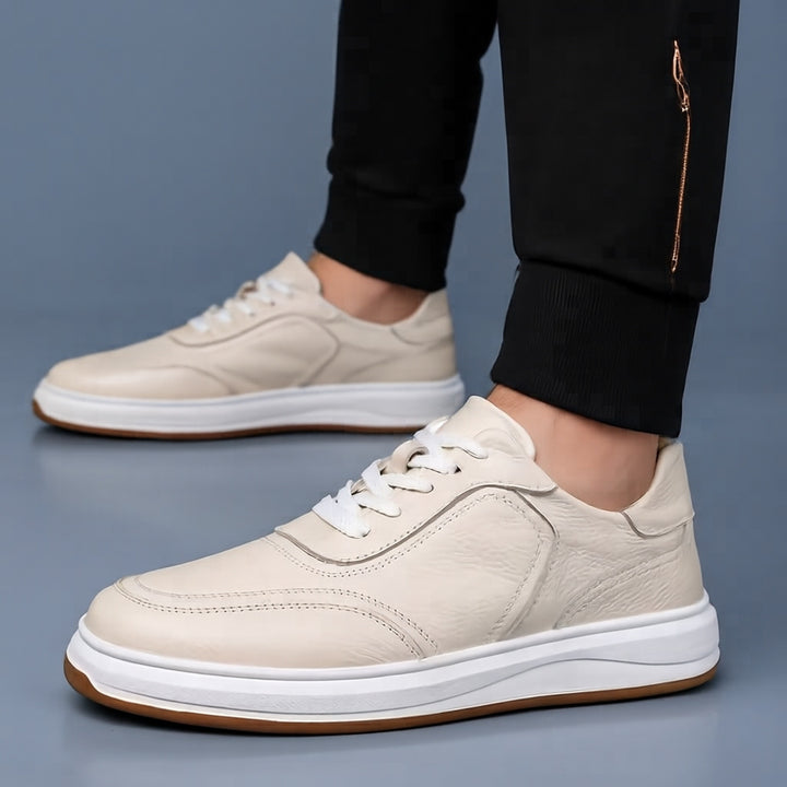 Herren Elegante und bequeme Leder Sneakers Drune
