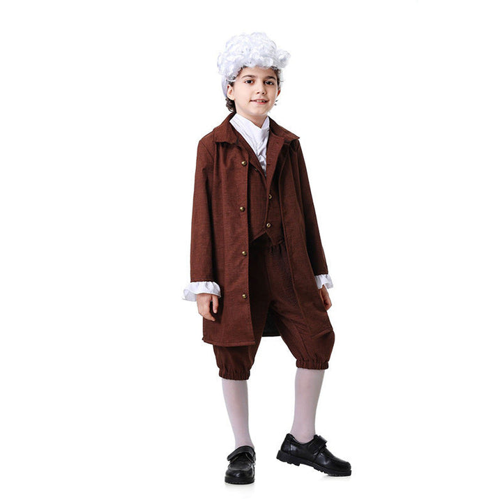 Jungen historisches Kostüm Drune