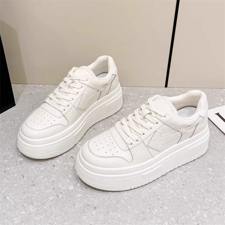 Damen Sneaker mit hohem Plateau und sportlichem Design Drune