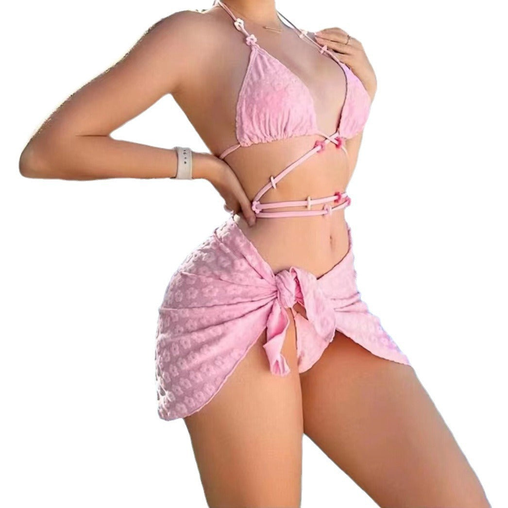Damen Bikini-Set mit innovativem Wickelrock Drune