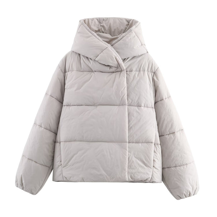 Damen Steppjacke mit weichem Hoody Drune