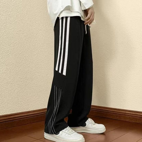 Herren Sportliche Freizeithose mit modernen Seitendetails Drune