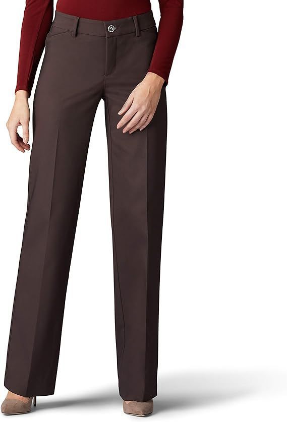 Damen elegante und bequeme lange Hose im klassischen Schnitt Drune