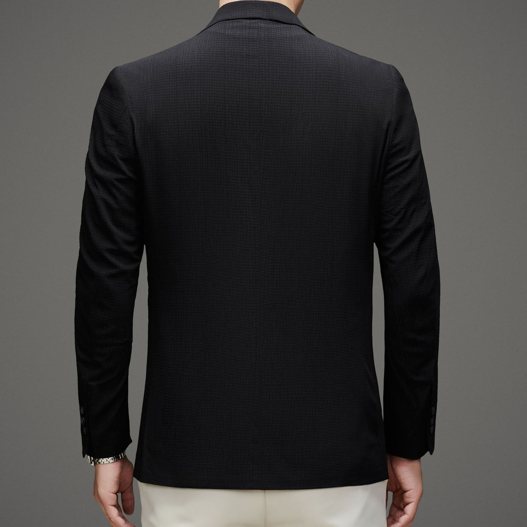 Herren eleganter Blazer mit modernem Schnitt und praktischen Taschen Drune