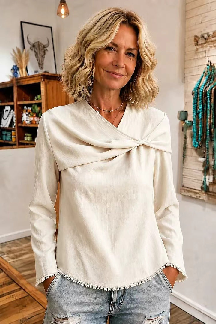 Damen Elegante und bequeme Bluse Drune