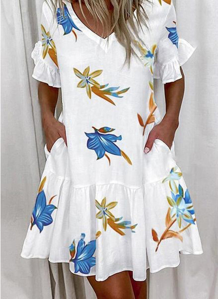 Drune | Pendelkleid mit V-Ausschnitt
