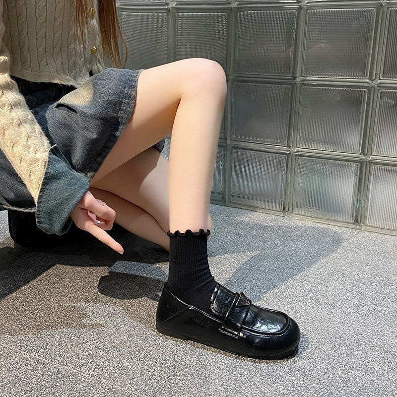 Damen Elegante Mokassin Drune