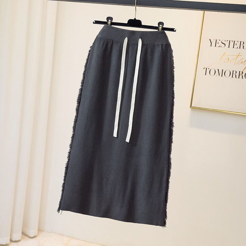 Damen Eleganter und luftiger Plissee-Rock Drune
