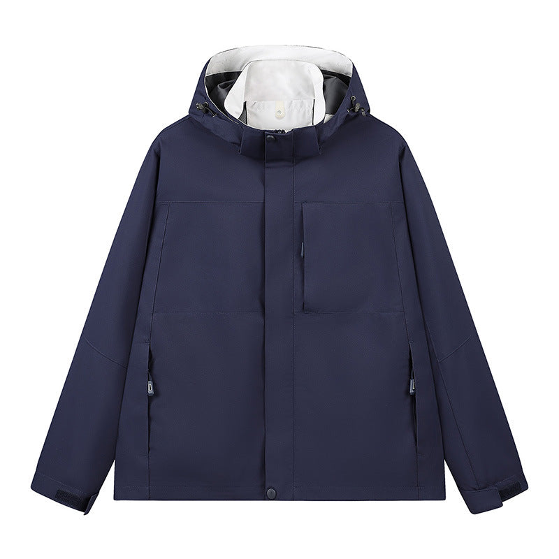 Herren Wetterfeste Outdoor-Jacke Drune