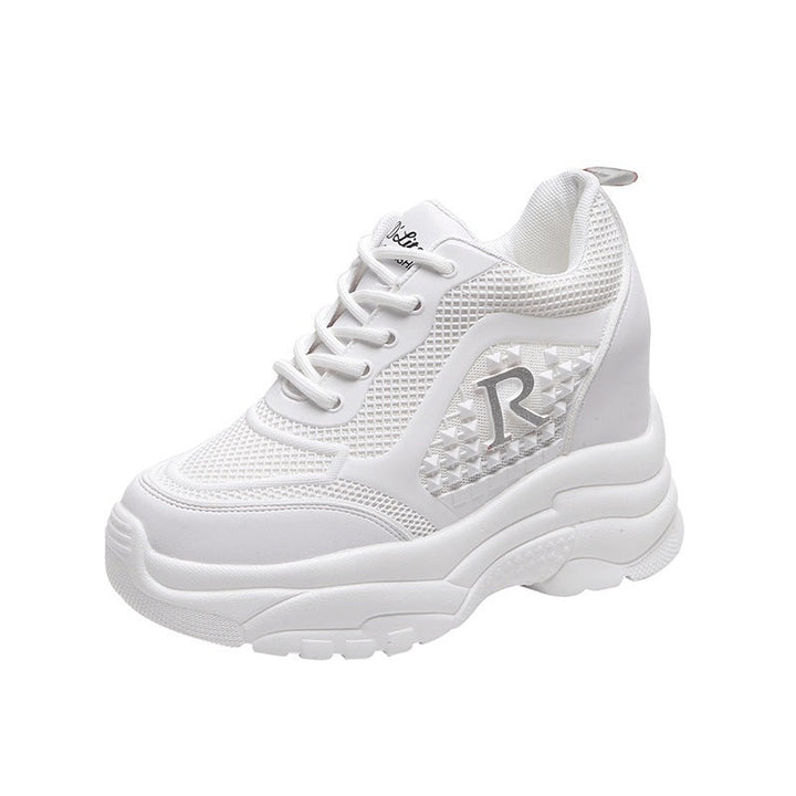 Damen Chunky Sneakers mit atmungsaktiver Mesh-Oberfläche und leichtem Komfort Drune