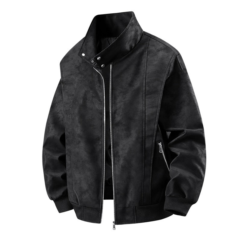 Herren Modische Bikerjacke Drune 1787738058