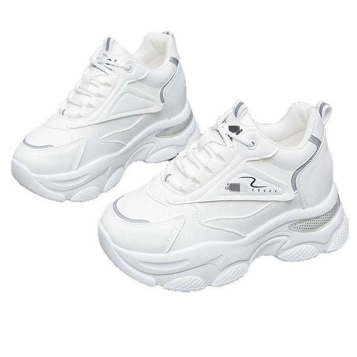Damen Sportliche Chunky Sneakers mit atmungsaktiven Einsätzen und komfortabler Dämpfung Drune
