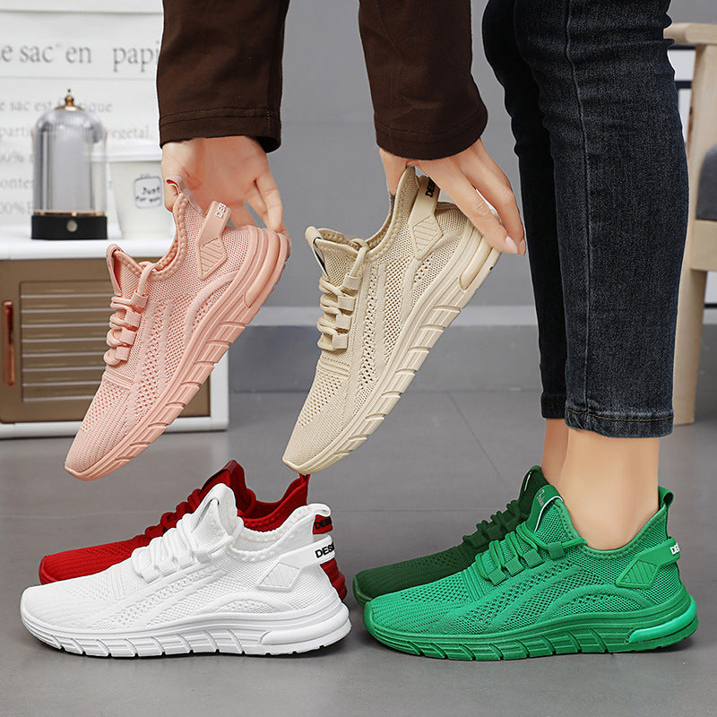 Damen Bequeme Mesh-Laufschuhe mit optimierter Dämpfung Drune