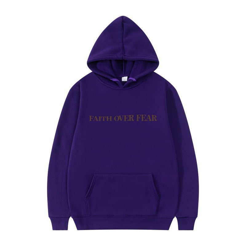 Damen Kapuzenpullover mit inspirierendem Schriftzug und hochwertiger Baumwolle Drune