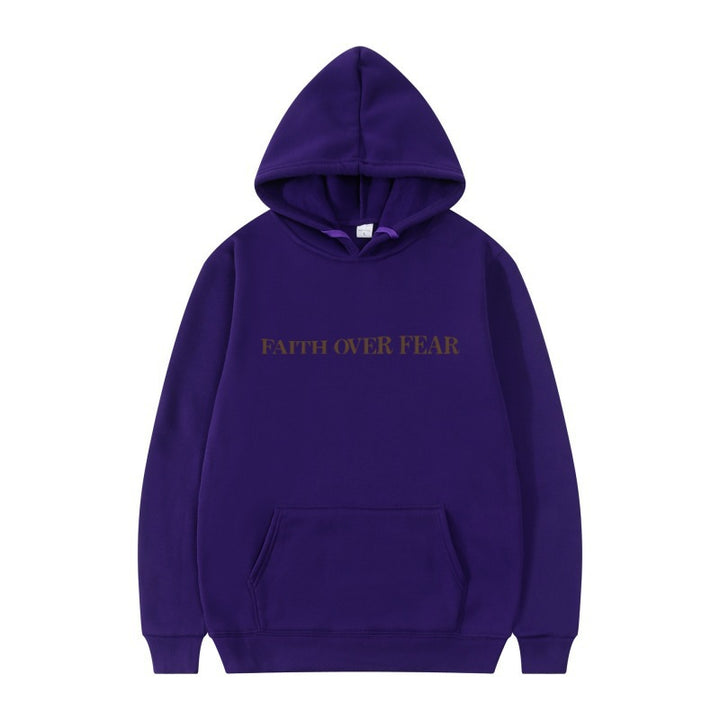 Damen Kapuzenpullover mit inspirierendem Schriftzug und hochwertiger Baumwolle Drune