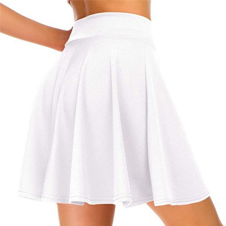Damen luftiger Sonnenshirt Rock mit weitem Schnitt Drune