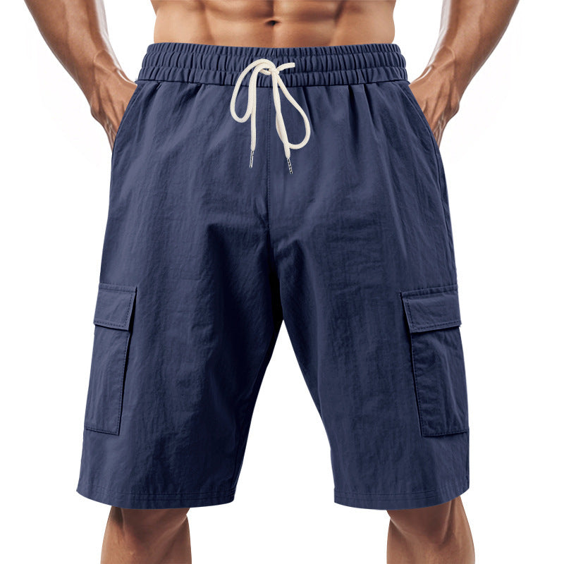 Herren Cargo-Shorts mit elastischem Bund und praktischen Seitentaschen Drune