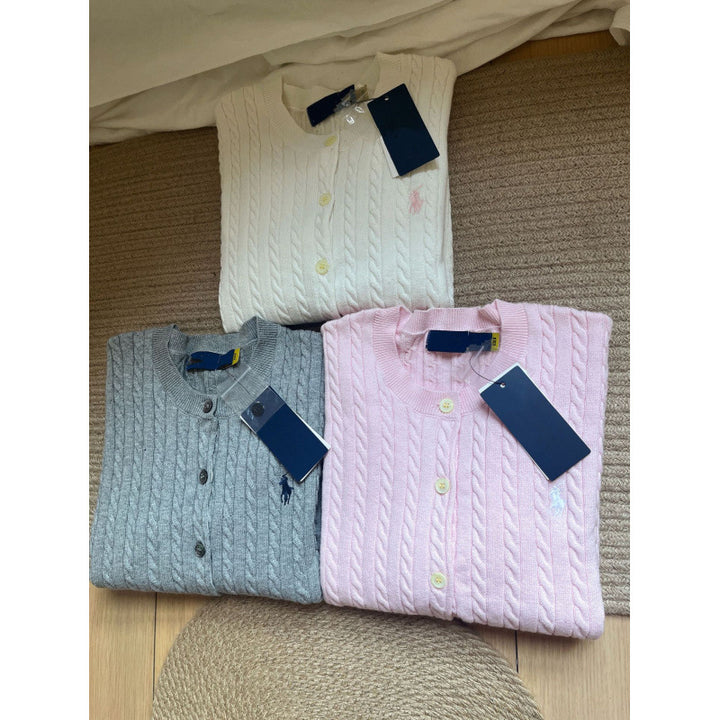 Damen Klassischer Strickcardigan Drune