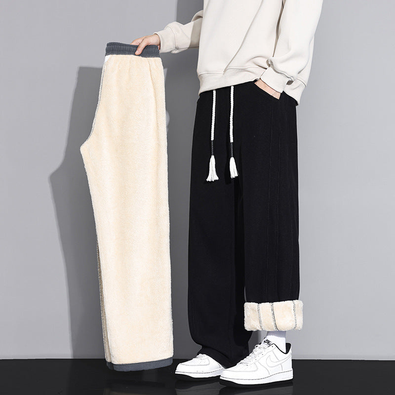 Herren Weiche und gemütliche Plüsch-Hose