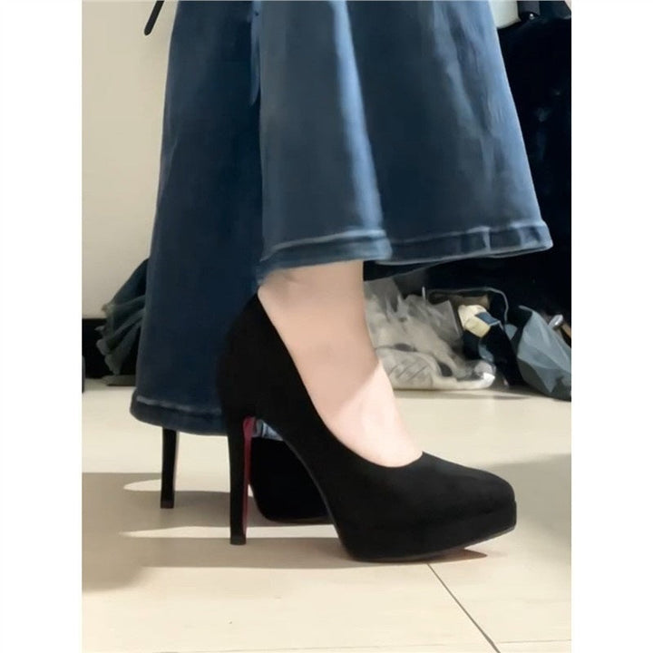 Damen Stiletto Pumps mit elegantem Zierdesign Drune