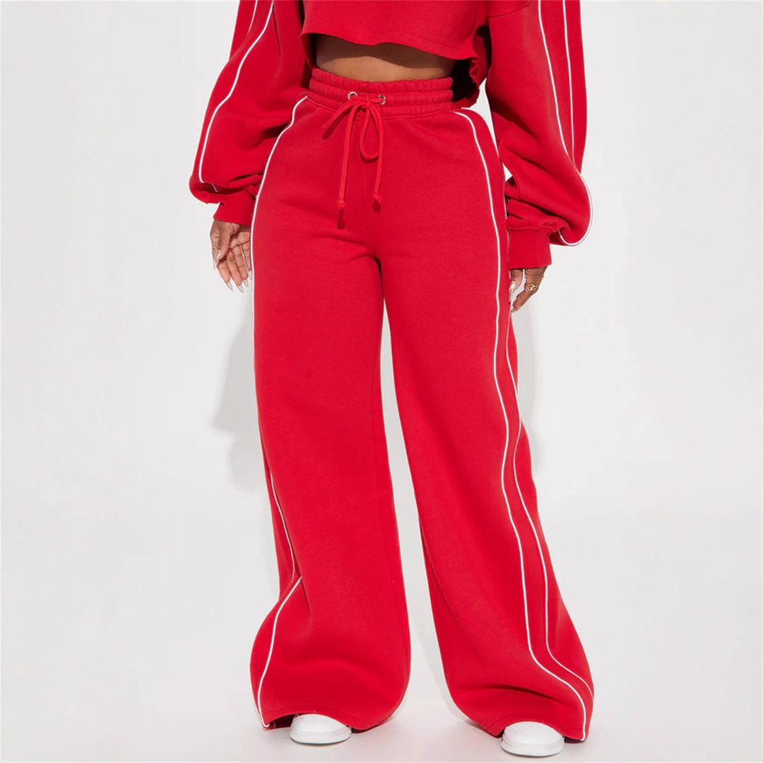 Damen lässiger Crop-Top Hoodie Drune