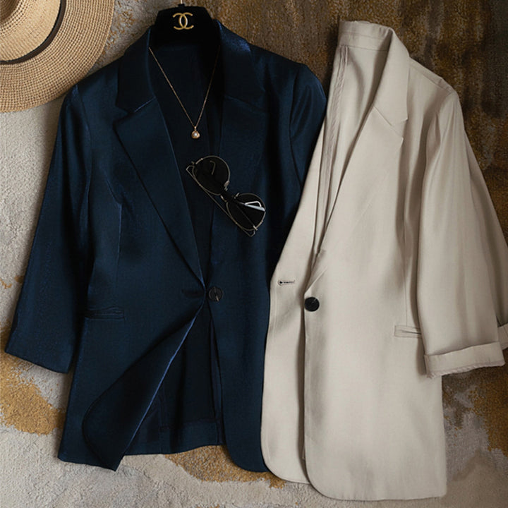 Damen Eleganter Blazer mit hochmodernem Schnitt Drune