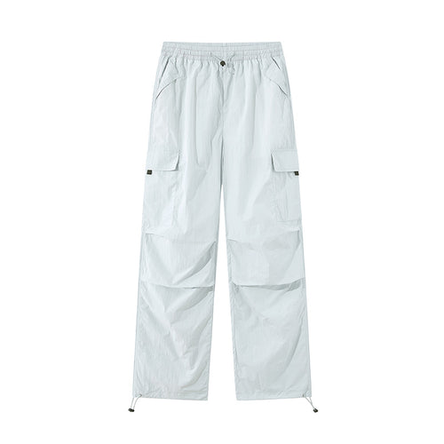 Unisex Leichte technische Cargo-Hose mit Kordelzug und verstellbarem Saum Drune