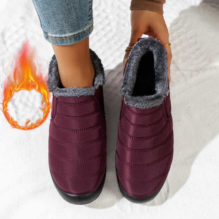 Damen Komfortable Winterboots mit kuscheligem Futter und rutschfester Sohle Drune