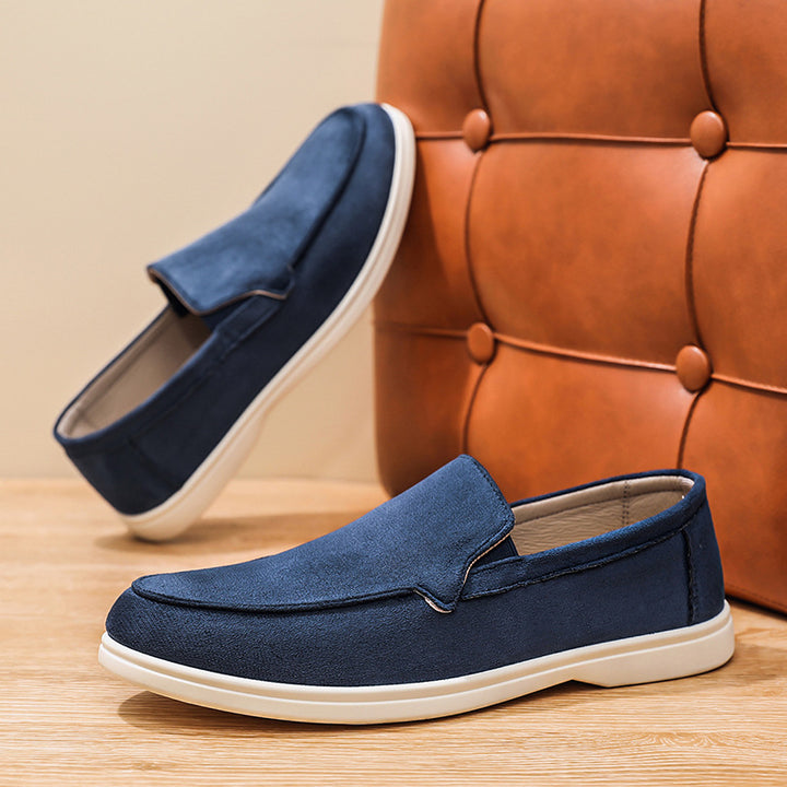 Herren Elegante Slipper aus hochwertigem Wildleder