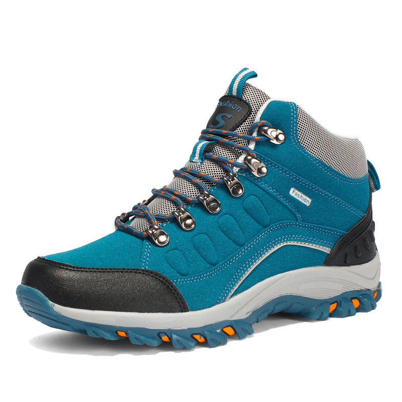 Damen Knöchelhoher Leichter Trail‑Trekkingstiefel mit verstärkter Zehenkappe, gepolstertem Knöchelkragen und rutschfester Multigrip‑Profilsohle Drune
