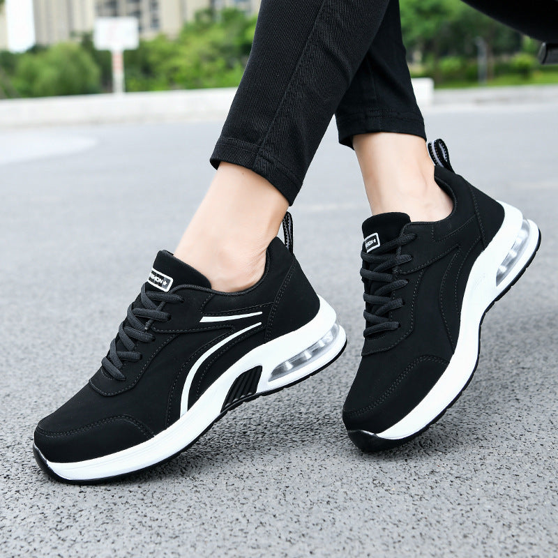 Herren nan luftgedämpfter City-Sneaker mit ergonomischer EVA-Zwischensohle und gepolsterter Knöchelmanschette Drune