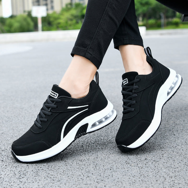 Herren nan luftgedämpfter City-Sneaker mit ergonomischer EVA-Zwischensohle und gepolsterter Knöchelmanschette Drune